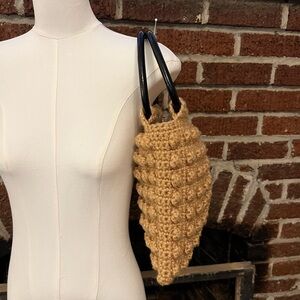 VINTAGE handmade crochet purse